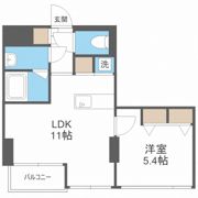 セイワ南堀江リバーレジデンス WESTの間取り画像