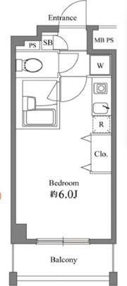 EXIA元住吉の間取り画像