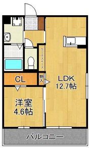D-room Kasumiの間取り画像