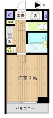 ミッテル三田Ⅱの間取り画像