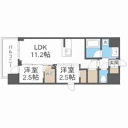 セレニテフラン梅田の間取り画像