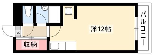 アクセス高辻の間取り画像