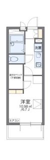 レオパレス中原の間取り画像