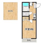 ラウレア上福岡3Cの間取り画像