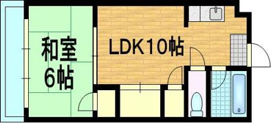 メイプルリーフ上花山の間取り画像