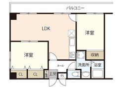 グランディール光町の間取り画像