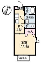 ジェネス長束の間取り画像