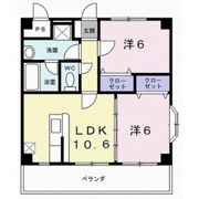 中島マンションの間取り画像