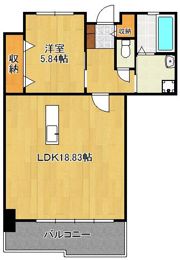 LEGEND111の間取り画像
