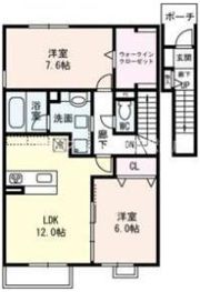 ディアコートの間取り画像