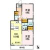 メゾン沖・皆賀 B棟の間取り画像