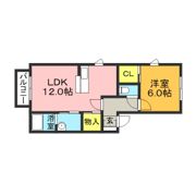 オレンジハイツの間取り画像