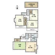 大塚戸建の間取り画像
