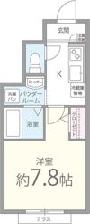 アレグレス 栄町の間取り画像
