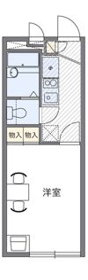 レオパレス大内越の間取り画像