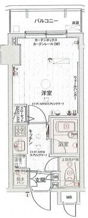 パークウェル曙橋駅前の間取り画像