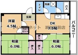 セイコーハイツの間取り画像