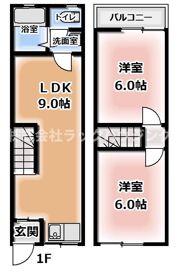 梶町3丁目貸家の間取り画像