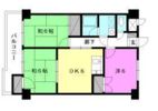太陽山越ビルの間取り画像