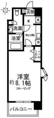 シティコート所沢の間取り画像