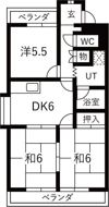 マンション遠山の間取り画像