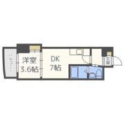 セレニテ本町グランデの間取り画像