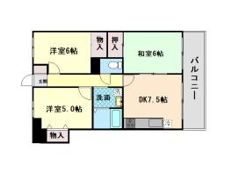ハイツ甲南の間取り画像