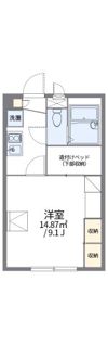 レオパレスカリーハイツの間取り画像