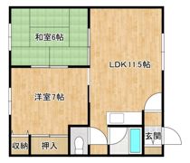 プレステージガーデンの間取り画像