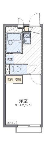 レオパレスノンノンの間取り画像