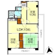 鶴見ハイタウンの間取り画像