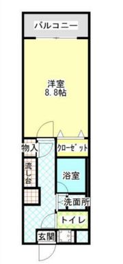 ウィルコ－ト米木の間取り画像