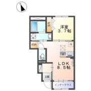 ベルクオーレⅡの間取り画像