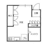 ムツミハイツの間取り画像