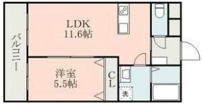 サンシャイン広木Ⅱの間取り画像