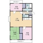 メゾン・デュ・モンテの間取り画像