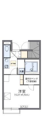 レオネクストFUJIMI Ⅴの間取り画像