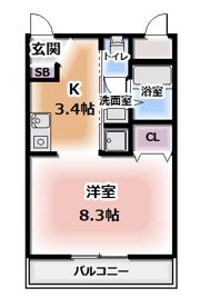 ロイヤルコンフォートの間取り画像