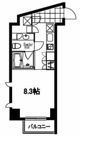 フレンシア麻布十番サウスの間取り画像