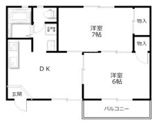 ドリームハイツの間取り画像
