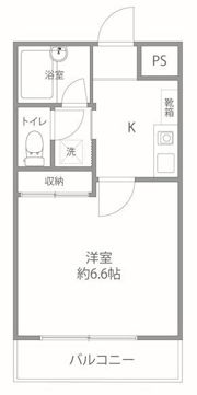 TNC梅田ハイツの間取り画像