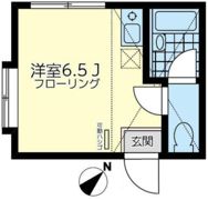 ユナイト鶴見アルベリータの瞳の間取り画像