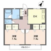 シャーメゾン月見町の間取り画像