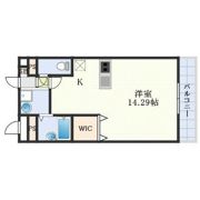 アンプルール フェール 江坂の間取り画像