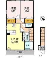 アルシオネ Tの間取り画像