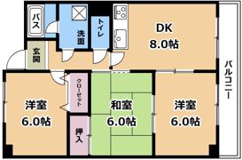 クレール弐番館の間取り画像