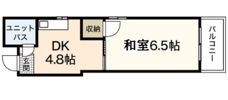 コーポ舟入南の間取り画像