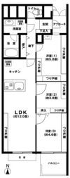 代々木ニューハイツの間取り画像