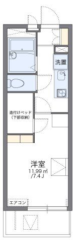 レオパレス幸一の間取り画像