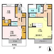 クラベールの間取り画像